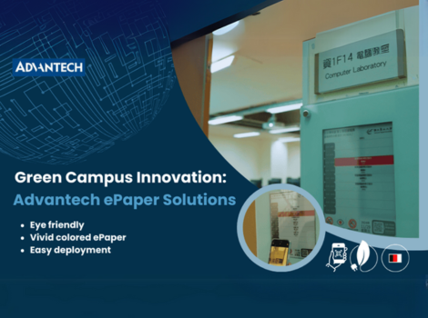 Advantech: Smart Timetable - Eco-Friendly School Solutions with ePaper