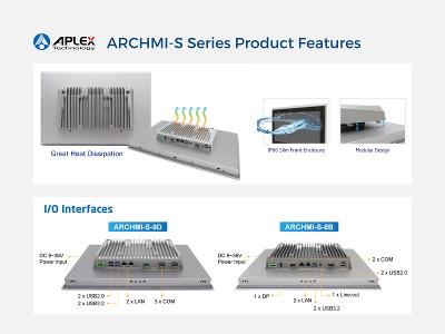 Aplex ARCHMI-S-9D and ARCHMI-S-8B Series Product Features