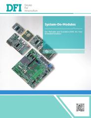 DFI System-On-Modules 2025