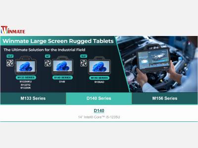 Winmate Large-Sized Rugged Tablets Overview Winmate Large-Sized Rugged Tablets Overview