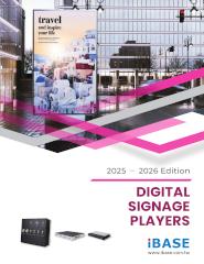 IBASE Digital Signage Players 2025-2026