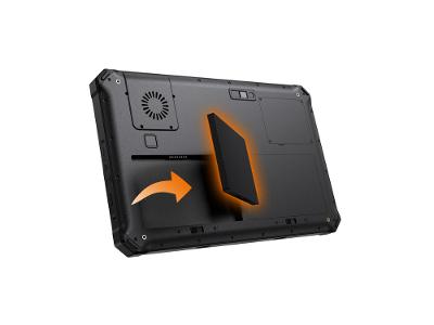 Darveen RTC-I116 Rugged Tablet with Hot-Swappable Battery for Continuous Operation without Downtime