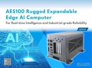 AES100 Rugged Expandable Edge AI Computer