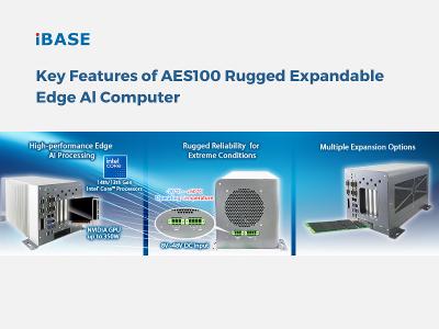 Key Features of AES100 Rugged Expandable Edge Al Computer