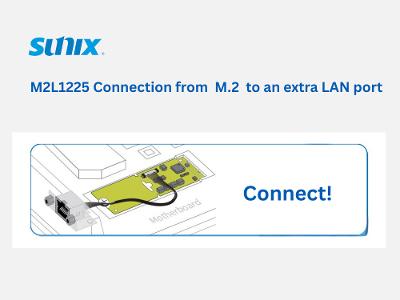 SUNIX M.2 Netzwerkkarte M2l1225: Connection