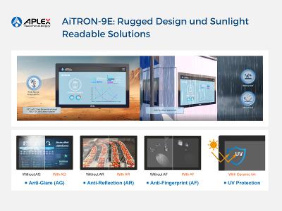 HMI AiTRON-9E: Rugged Design und Sunlight Readable Solutions