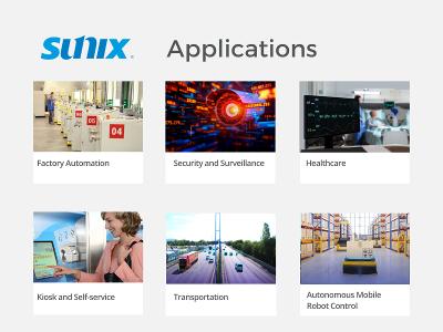 Sunix Applications Sunix Applications