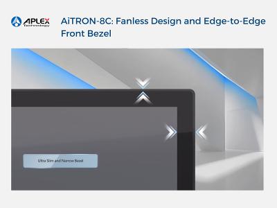 AiTRON-8C: Fanless Design and Edge-to-Edge Front Bezel