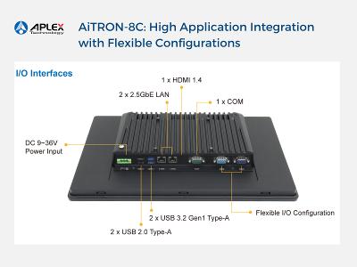 AiTRON-8C: High Application Integration  with Flexible Configurations