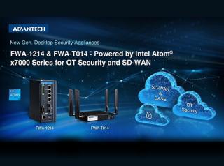 Advantech Expands Network Security Portfolio with New FWA-1214 & FWA-T014 Powered by Intel Atom® x7000 Series