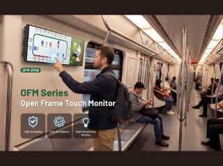 Avalue Launches New OFM Series Open Frame Touch Displays Delivering Flexible Integration and Superior Visual Performance