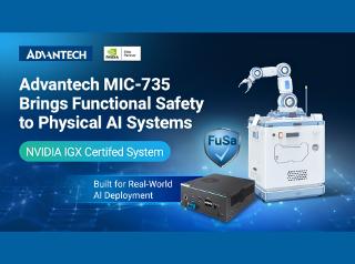 Advantech MIC-735 Brings Functional Safety to Physical AI Systems
