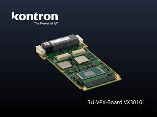 Kontron presents the high-end 3U VPX board VX30101