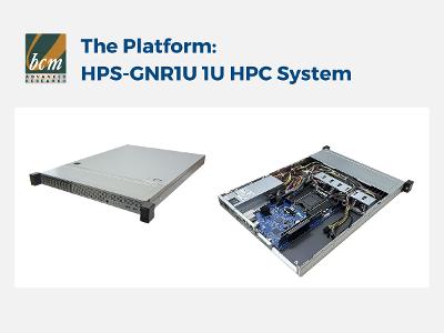 Data-Center Power at the Edge - The Platform HPS-GNR1U 1U HPC System Data-Center Power at the Edge - The Platform HPS-GNR1U 1U HPC System