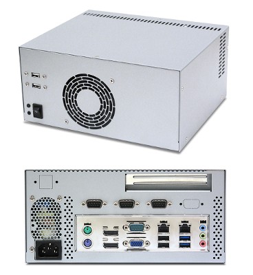 BI360-81H&nbsp;|&nbsp;Ansicht von Seite mit Anschlüssen