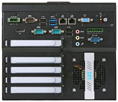 EC550-HD4861&nbsp;|&nbsp;Ansicht Anschlüsse